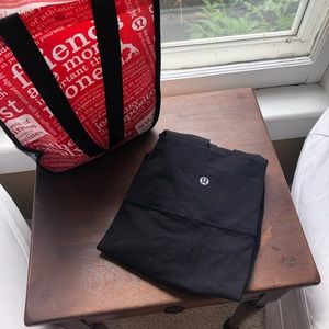 Black LuLuLemon leggings!